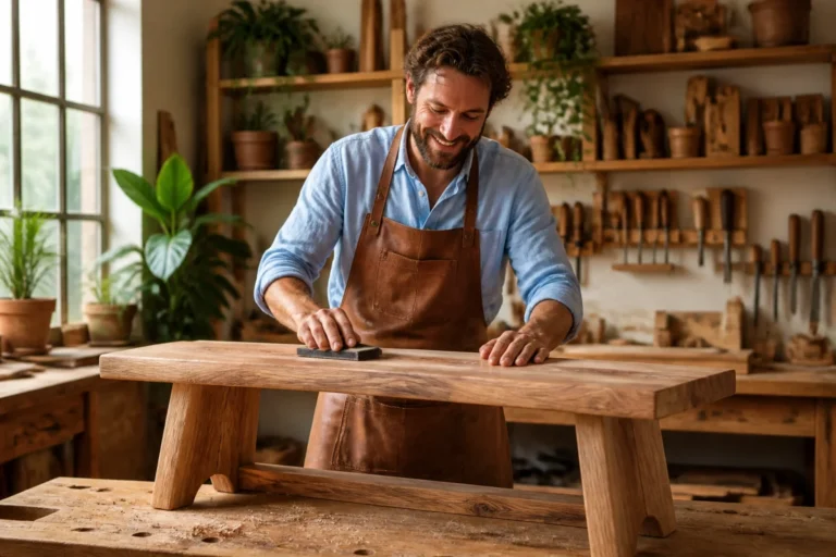 comment construire un banc en bois