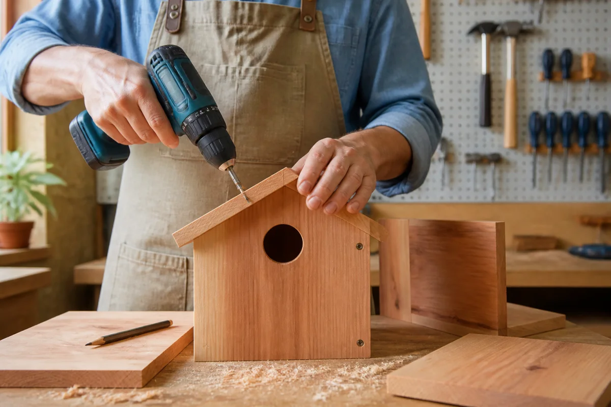 Comment construire un nichoir à oiseaux facilement