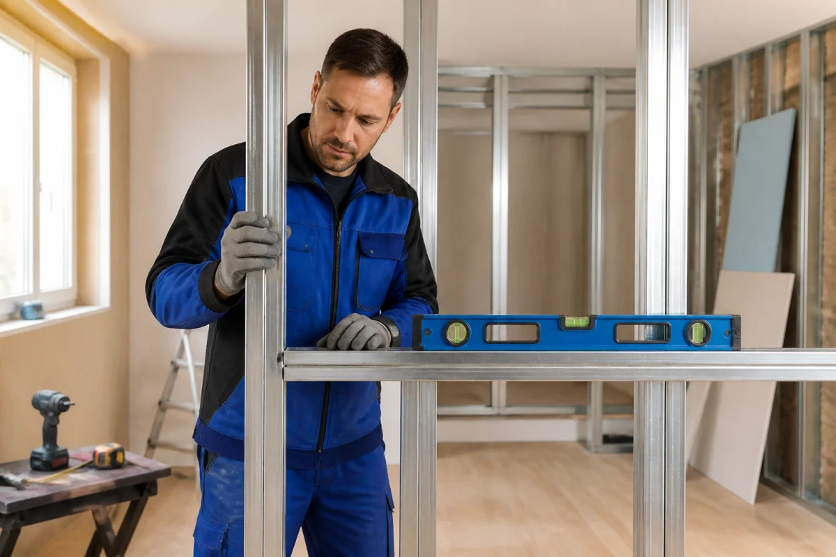 comment construire une cloison