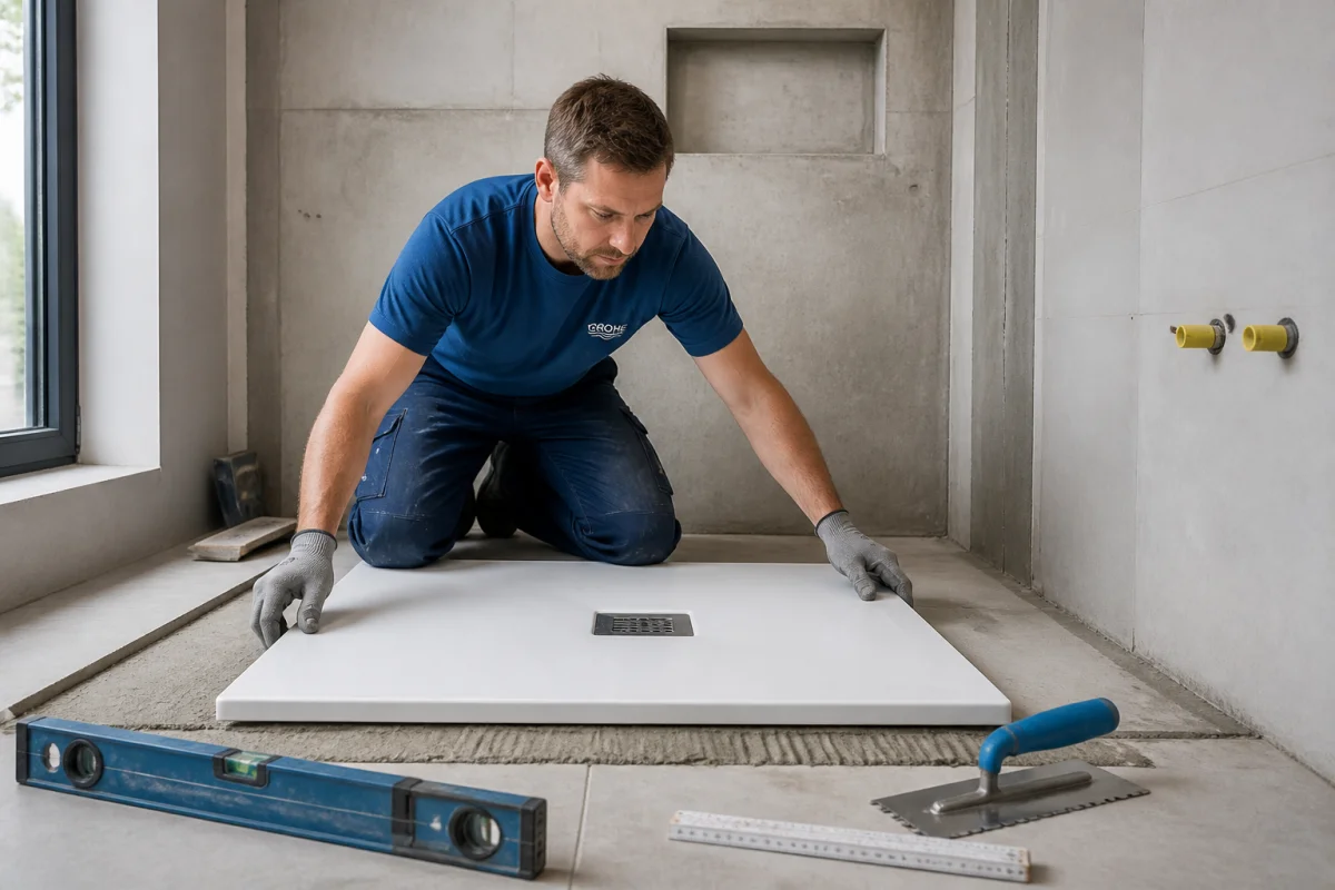 comment construire une douche italienne