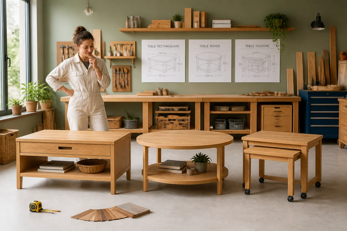 Comment construire une table basse facilement